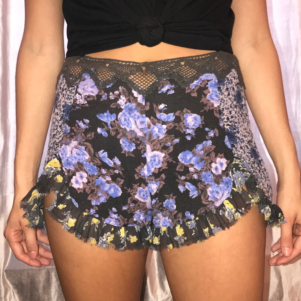 Free people floral shorts